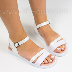ДАМСКИ САНДАЛИ - 1807-00121901 WHITE