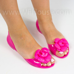 ДАМСКИ СИЛИКОНОВИ САНДАЛИ - 1807-00421305 PINK