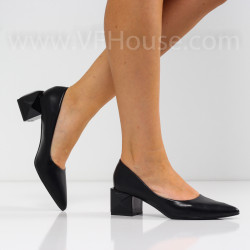 ДАМСКИ ОБУВКИ НА ТОК - 1008-21236212202 BLACK
