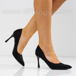 ДАМСКИ ОБУВКИ НА ТОК - 1008-21210212204 BLACK