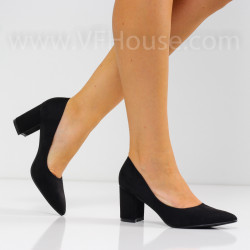 ДАМСКИ ОБУВКИ НА ТОК - 1008-21238212205 BLACK