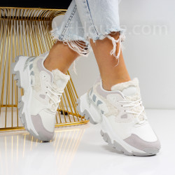 Дамски маратонки-2309-22223 White