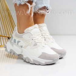 Дамски маратонки-2309-22223 White