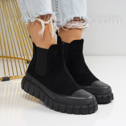 Дамски боти-2309-85752 Black