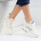 ДАМСКИ КЕЦОВЕ НА ПЛАТФОРМА -2021-11511-3 White