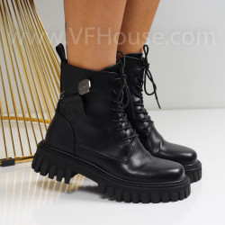 Дамски боти-2510-251718 Black/Black