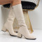 Дамски ботуши-2510-46457589-2 Beige