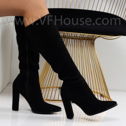 Дамски ботуши-2510-42317065 Black