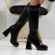 Дамски ботуши-2510-23867559 Black