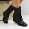 Дамски боти-2510-259718574 Black Pu