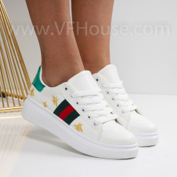 ДАМСКИ КЕЦОВЕ - 0301-0001904 WHITE