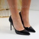 Дамски елегантни обувки на ток-2712-4503-1 Black