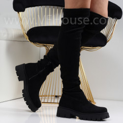 Дамски чизми-2712-8773 Black