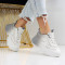 Дамски маратонки-2712-312-3 Grey\White