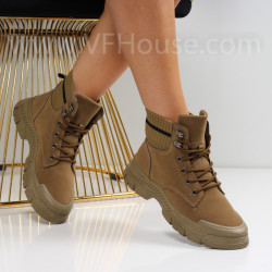 Дамски боти-2909-570 Army Green