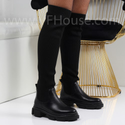 Дамски чизми-3110-31 Black