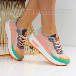 ДАМСКИ МАРАТОНКИ - 0301-11914 PINK/ORANGE