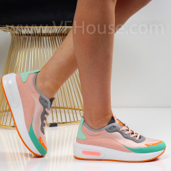 ДАМСКИ МАРАТОНКИ - 0301-11914 PINK/ORANGE