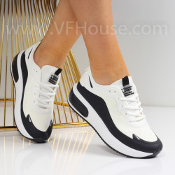 ДАМСКИ МАРАТОНКИ - 0301-11914 WHITE/BLACK