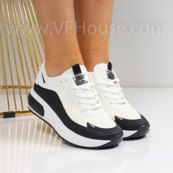 ДАМСКИ МАРАТОНКИ - 0301-11914 WHITE/BLACK
