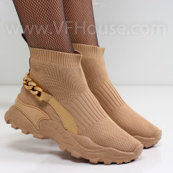 ДАМСКИ БОТИ - 2021-109732-13 KHAKI