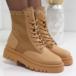 ДАМСКИ БОТИ - 2021-108056-2 KHAKI