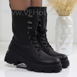 ДАМСКИ БОТИ - 2021-10286 BLACK