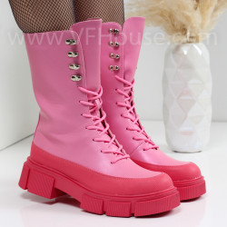 ДАМСКИ БОТИ - 2021-10283 PINK