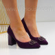 Дамски обувки на ток-06305933 Purple