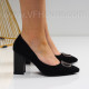 Дамски обувки на ток-06305933 Black
