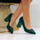 Дамски обувки на ток-06305933 Green