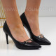 Дамски обувки на ток-0622537161 Black