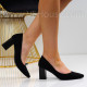 Дамски обувки на ток-0625297890 Black