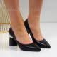 Дамски обувки на ток-0693518 Black 