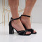 Дамски сандали на ток-02042024-6171 Black
