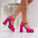 Дамски сандали на ток-02042024-6437-4 Pink