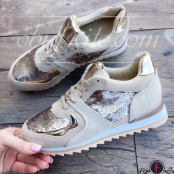 Дамски маратонки 0602-01532182804 Beige