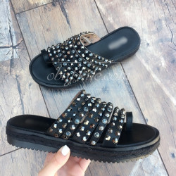 Дамски чехли 1305-0013021821001 Black