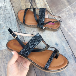 Дамски сандали 1305-00387501815001 Black