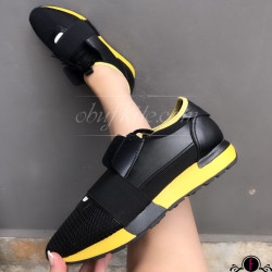 Дамски маратонки 16-1604 SS01 Black
