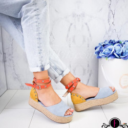 Дамски сандали на платформа 1605-0030031821003 Color
