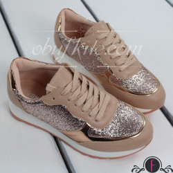 Дамски маратонки 2401-18182702 Beige