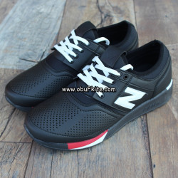 Мъжки маратонки 2602-01004181301 Black-White PU