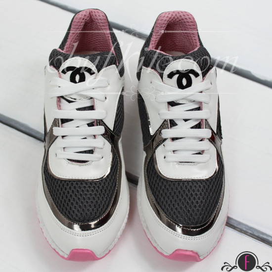Дамски обувки 1402-01002182502 White-Gray