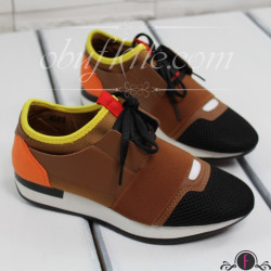 Дамски маратонки 0903-01818181901 Black/Camel