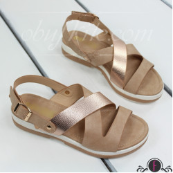 Дамски сандали 2503-0032608182203 Beige
