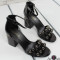 Дамски сандали на ток 2503-12312182507 Black