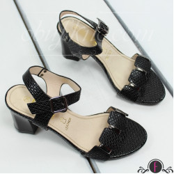 Дамски сандали на ток 2603-0036804182503 Black