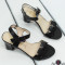 Дамски сандали на ток 2603-0036804182503 Black