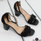 Дамски сандали на ток 2603-00845182508 Black